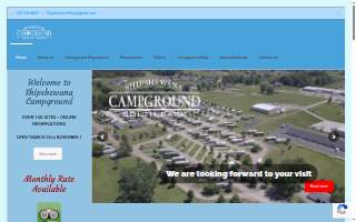 Shipshewana Campground South website