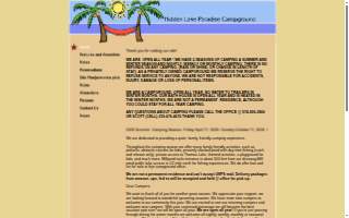 Hidden Lake Paradise Cmpgrnd website
