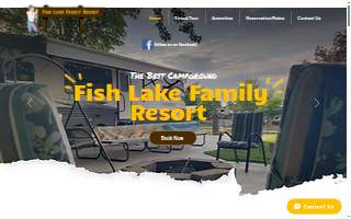 Fish Lake Family Resort website