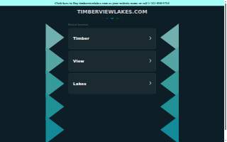 Timberview Lakes website