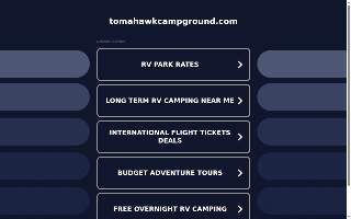 Tomahawk Camp Ground website