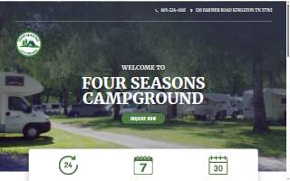 Four Seasons Campground website