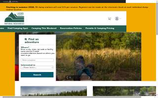 Estes Park Campground website