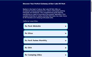 Barr Lake Rv website
