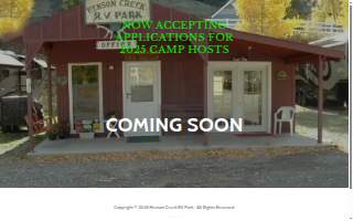 Henson Creek Rv Park website