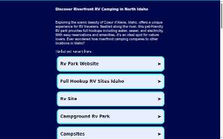 River Walk Rv Park website