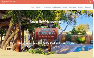 Rancho Sonora Rv Park & Inn website