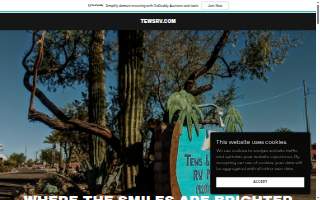 Tews Date Palm Rv Park website