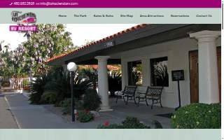 La Hacienda Rv Resort website