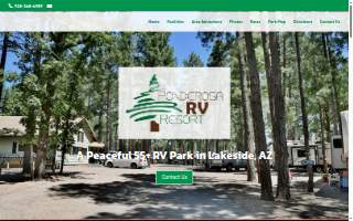 Ponderosa Rv Resort website