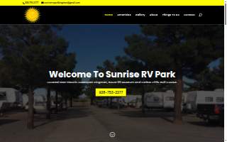 Sunrise Rv Park website