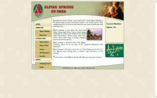 Alpine Spring Rv Park website