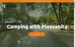 Pinezanita Campgrounds & Rv's website