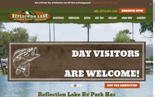 Reflection Lake Rv Park website