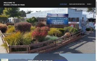 Morro Strand Rv Park website