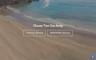 Caspar Beach Rv Park website