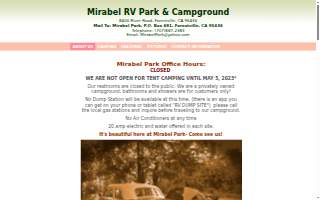 Mirabel Trailer Park website