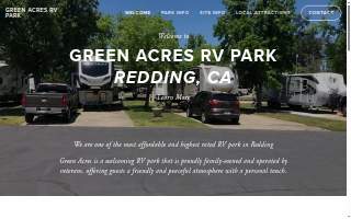 Green Acres Rv Park website