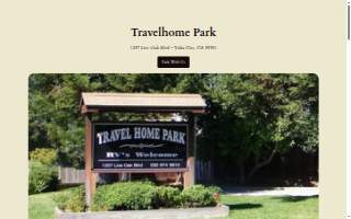 Travel Home Park website