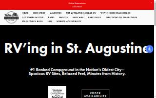 Stage Coach Rv Park Inc website