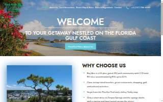 Bay Aire Rv Park website