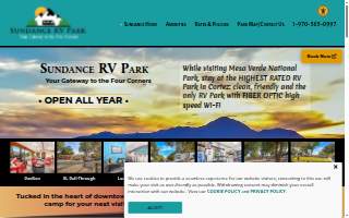 Sundance Rv Park Llc website
