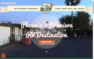 Desert's Edge Rv Park website