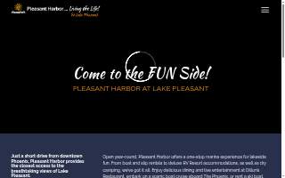 Pleasant Harbor Rv Resort website