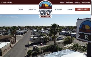 Arizona West Rv Park website