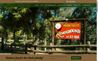 Woods Valley Rv Park & Cmpgrnd website