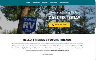 Redding Rv Park website