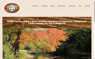 Peppertree Camping website