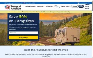 Passport America website
