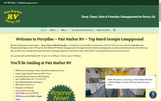 Fair Harbor Rv Park website