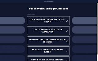 Bass Haven Camp Ground website