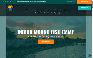 Indian Mound Fish Camp website