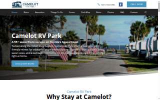Camelot Rv Park Inc website