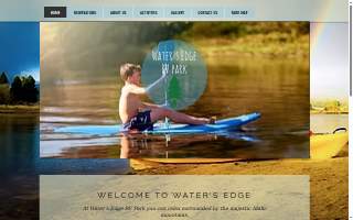 Waters Edge Rv Resort website