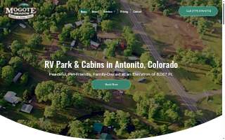 Mogote Meadow Cabins & Rv Park website
