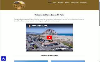 Morro Dunes Rv Park website