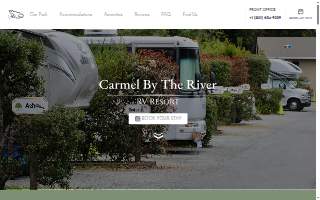 Carmel By The River Rv Park website