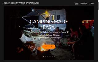 Indian Rock Resort & Picnic website