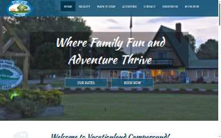 Goddard Park Vacationland website