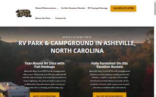 Bear Creek Rv Park website