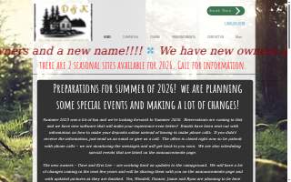 Log Cabin Resort & Campground website