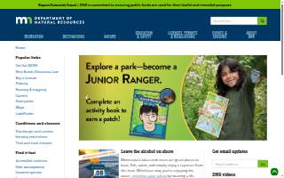 Myre Big Island State Park website