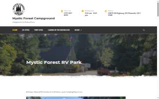 Mystic Forest Rv Park website