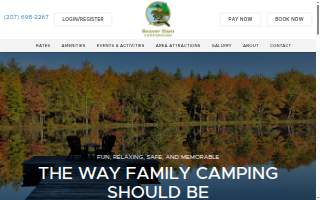 Beaver Dam Campground website