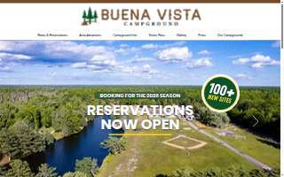 Buena Vista Camping Park website