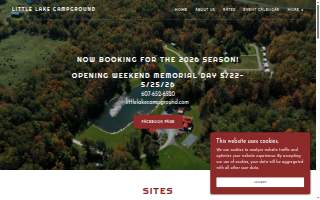 Little Lake Camping website